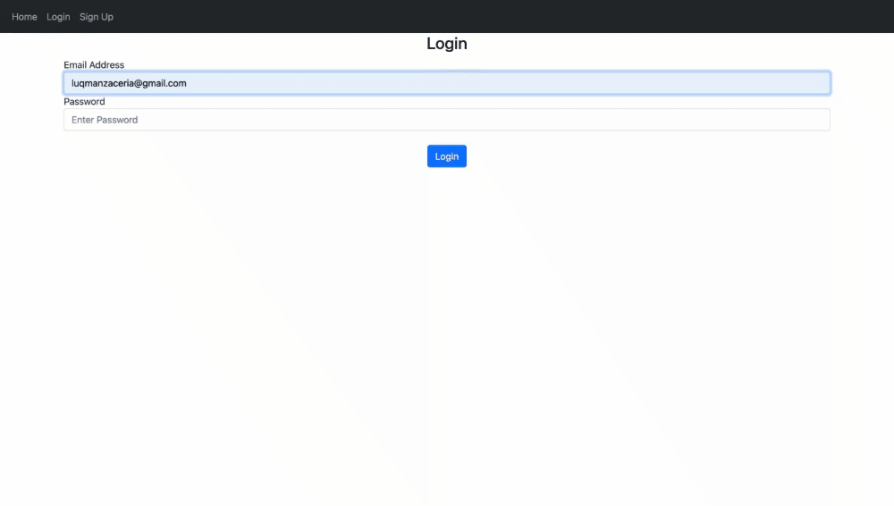 Blogging App